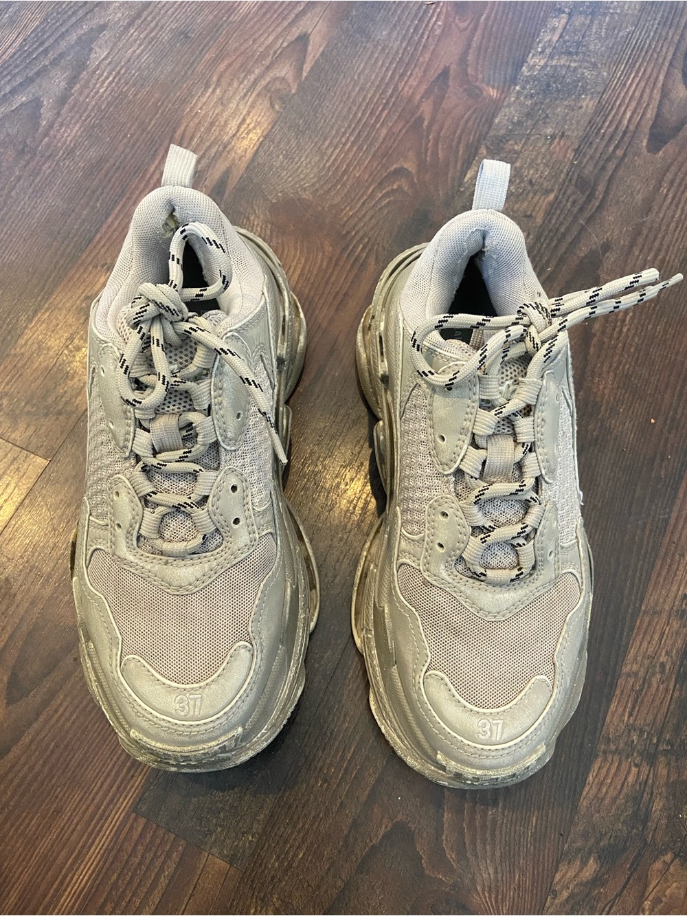 Balenciaga Triple S mushroom green